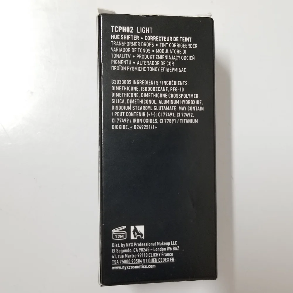 NYX Professional Makeup Total Control Pro Drop Foundation Hue Shifter Lightener